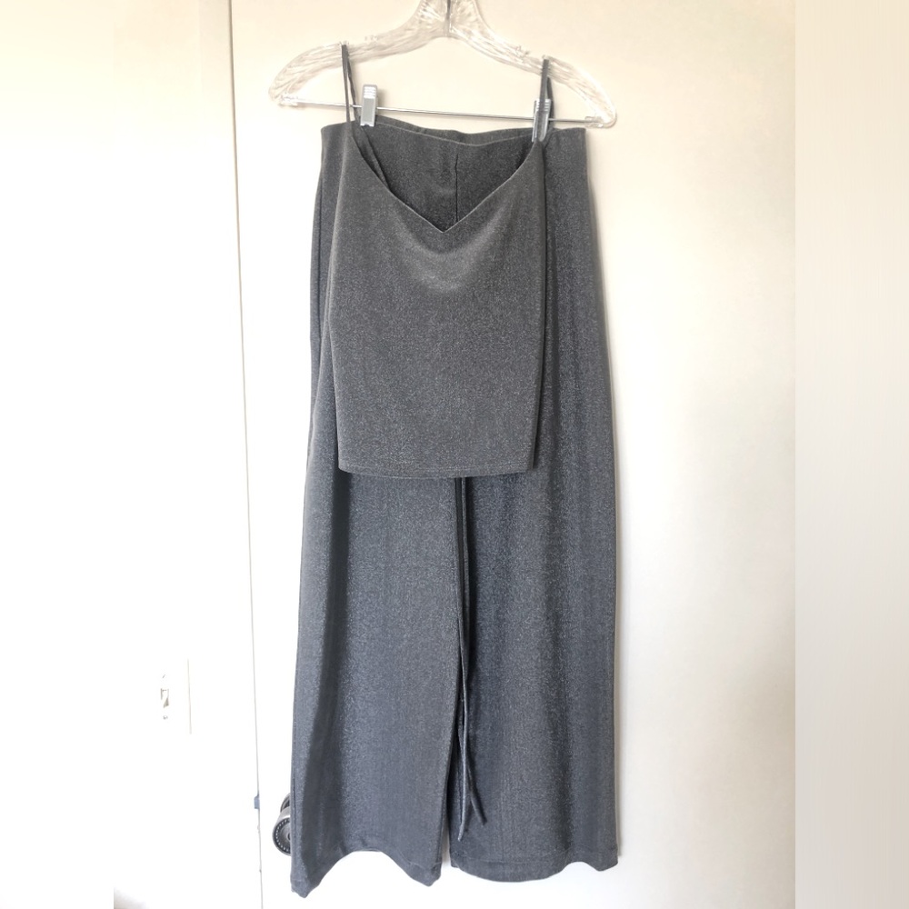 Gantos Grey Sparkling Matching Set Going Out
